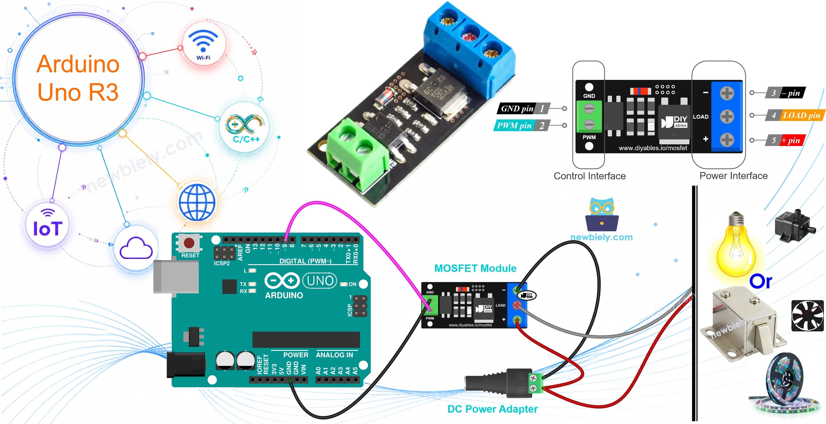 Arduino MOSFET Module