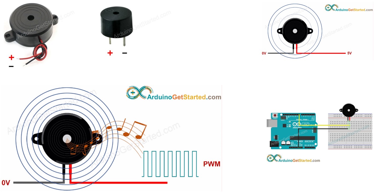 Buzzer Circuit Diagram Working