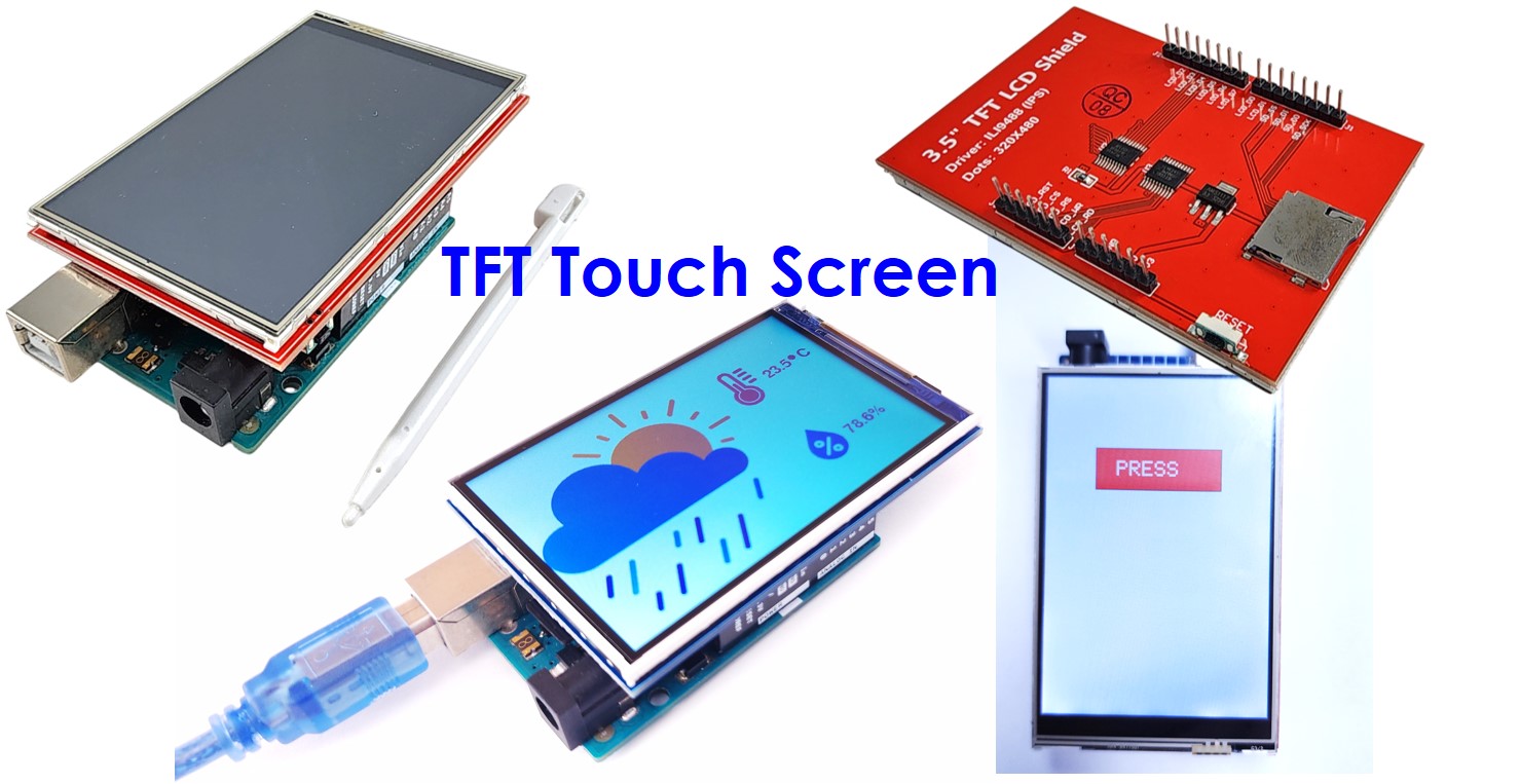 Arduino TFT LCD Touch display