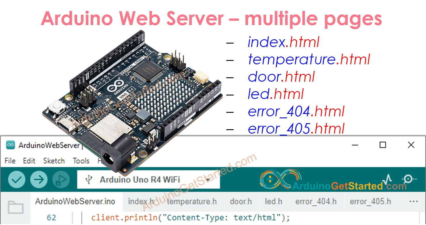 Arduino web server