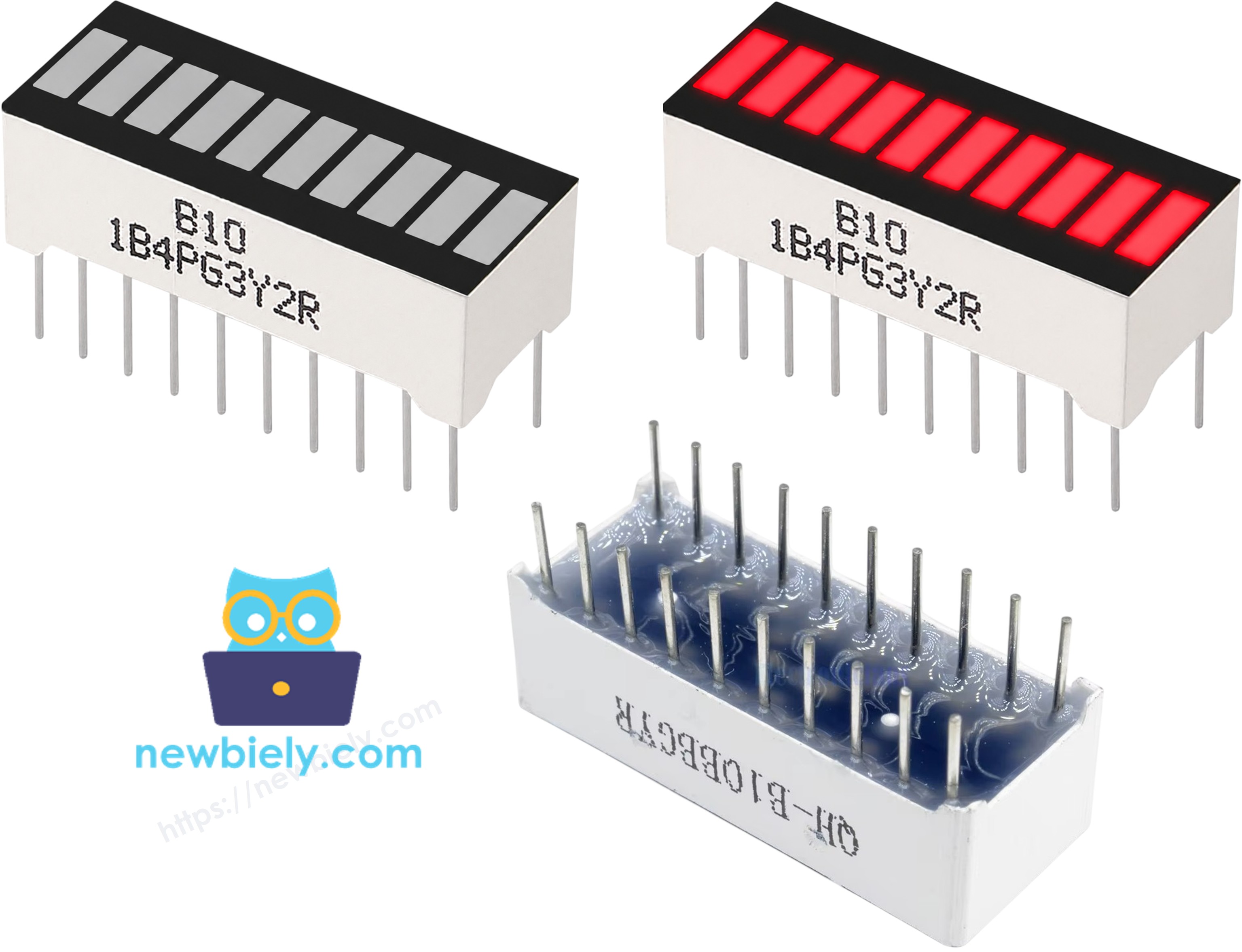 10 Segment LED Bar Graph pinout