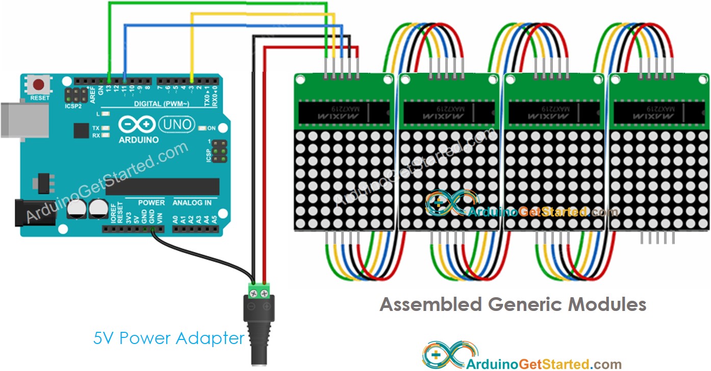 Arduino LED Matrix Arduino Tutorial