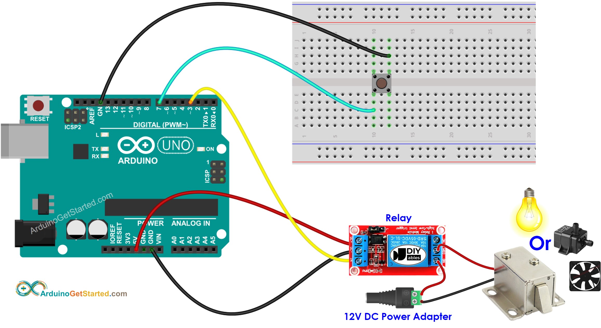 How To Use A Relay With Arduino 