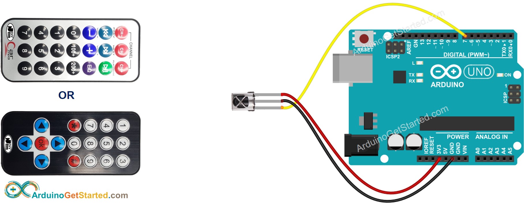 Rebuild a Lost Remote Control with Arduino