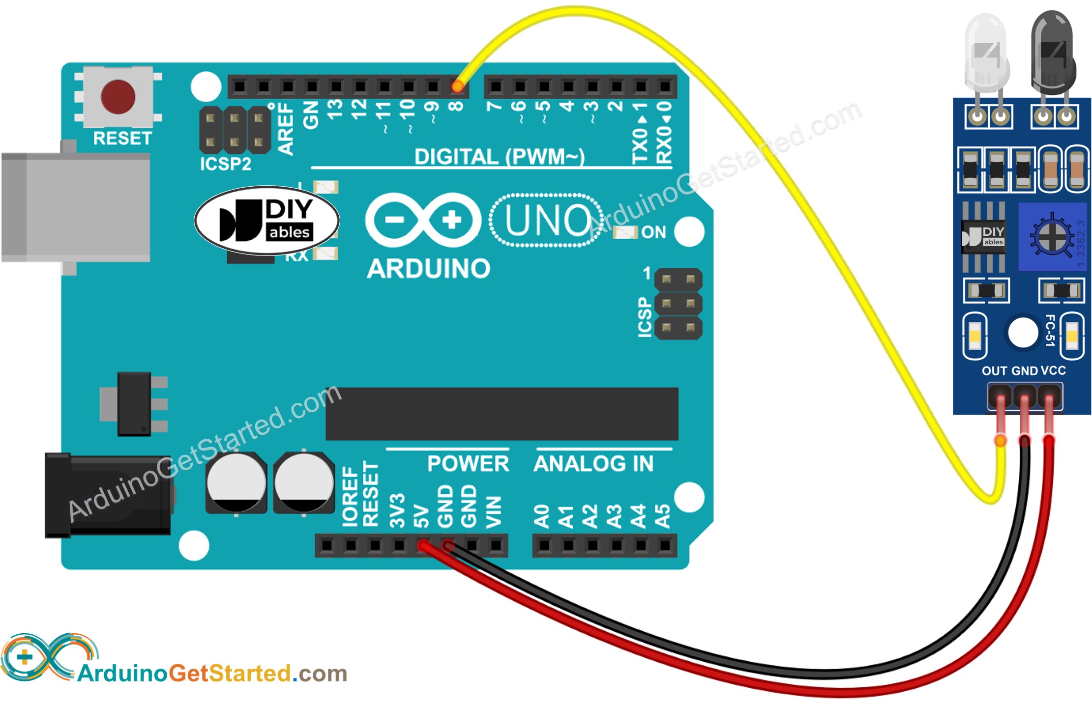 Ir Infrared Obstacle Avoidance Sensor Arduino Tutoria 2492