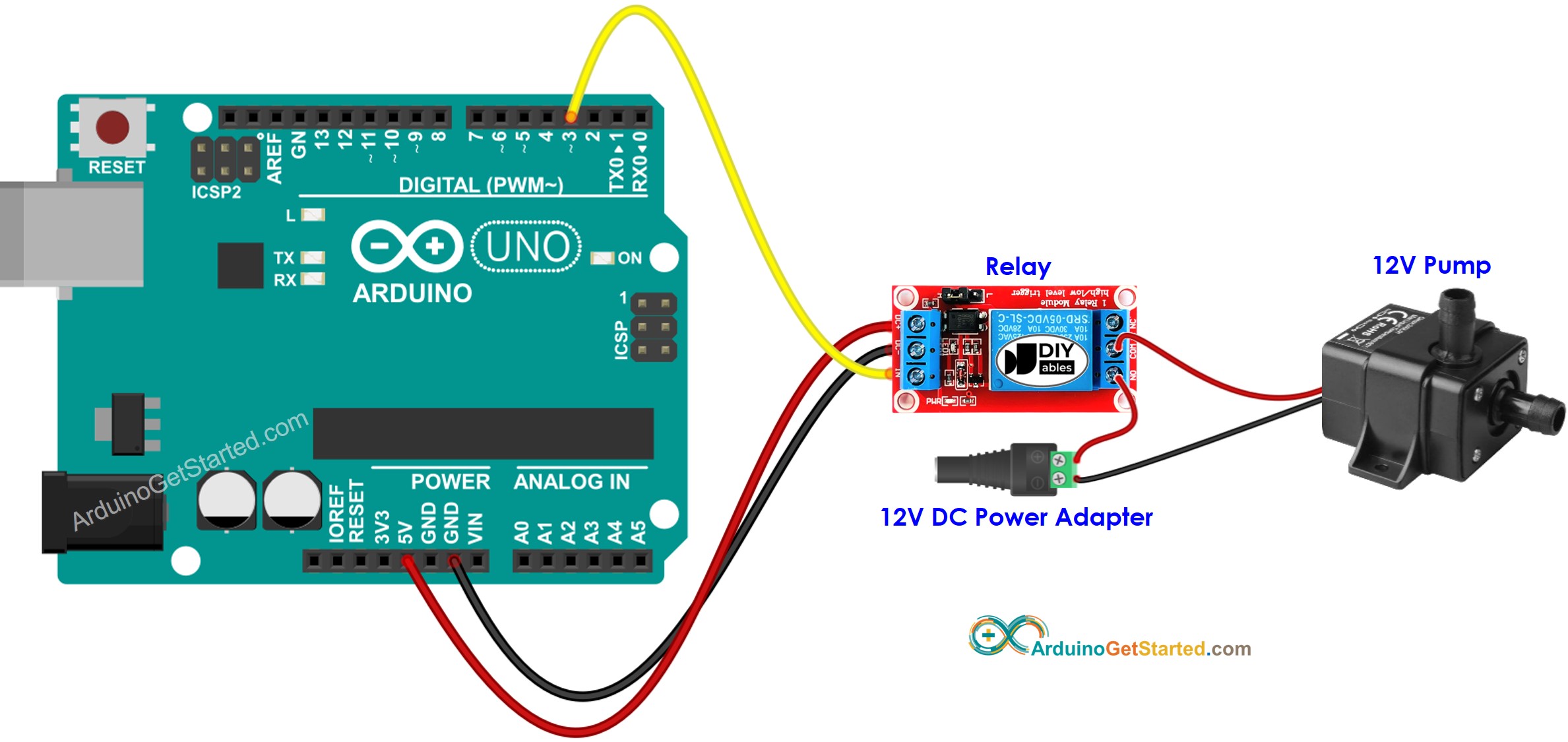 Arduino - Controls Pump | Arduino Tutorial