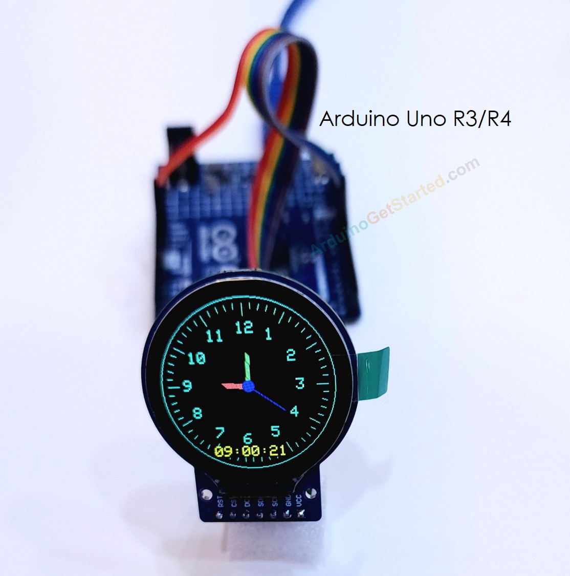 Arduino Round Circular TFT LCD Display Screen display Clock Watch