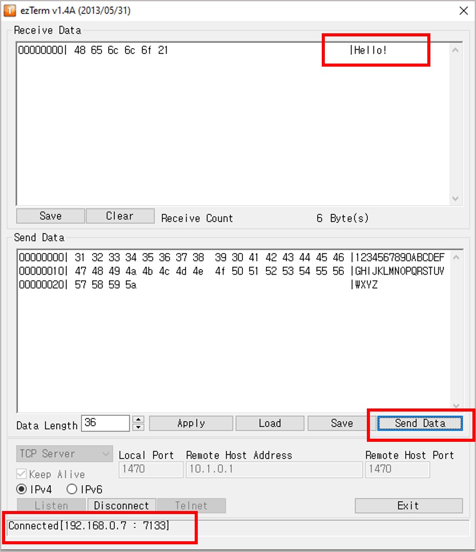 Arduino Serial to TCP