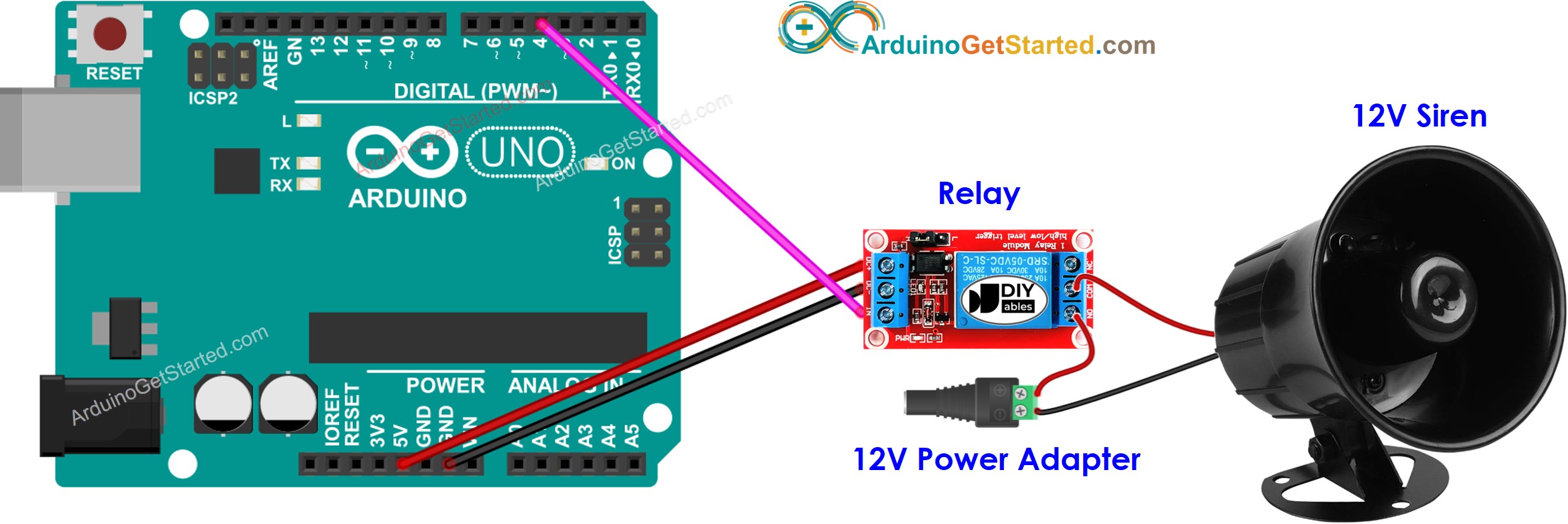 Arduino - Siren  Arduino Tutorial