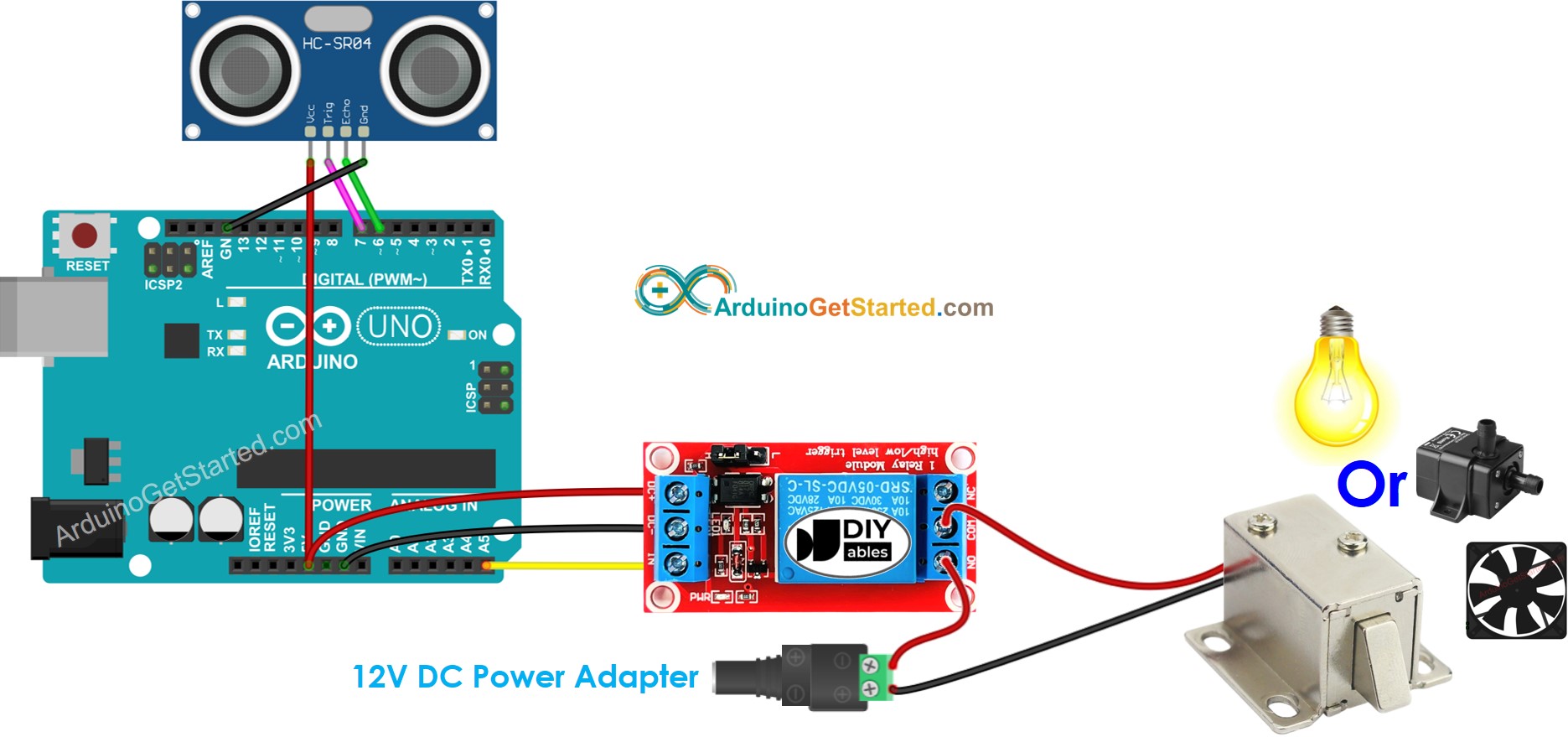 How to use a relay with an Arduino » DIY Usthad