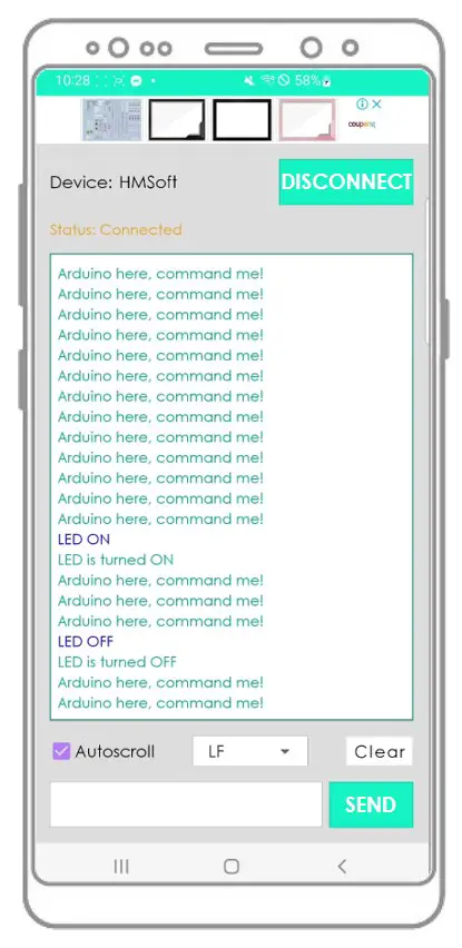 Bluetooth Serial Monitor App