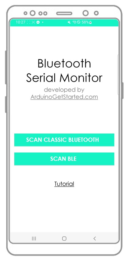 Bluetooth Serial Monitor App