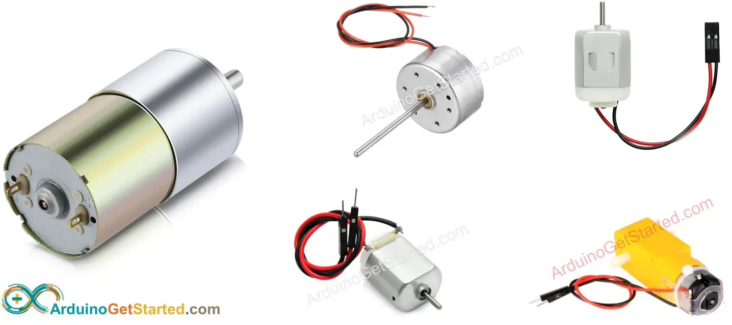 DC Motor Pinout