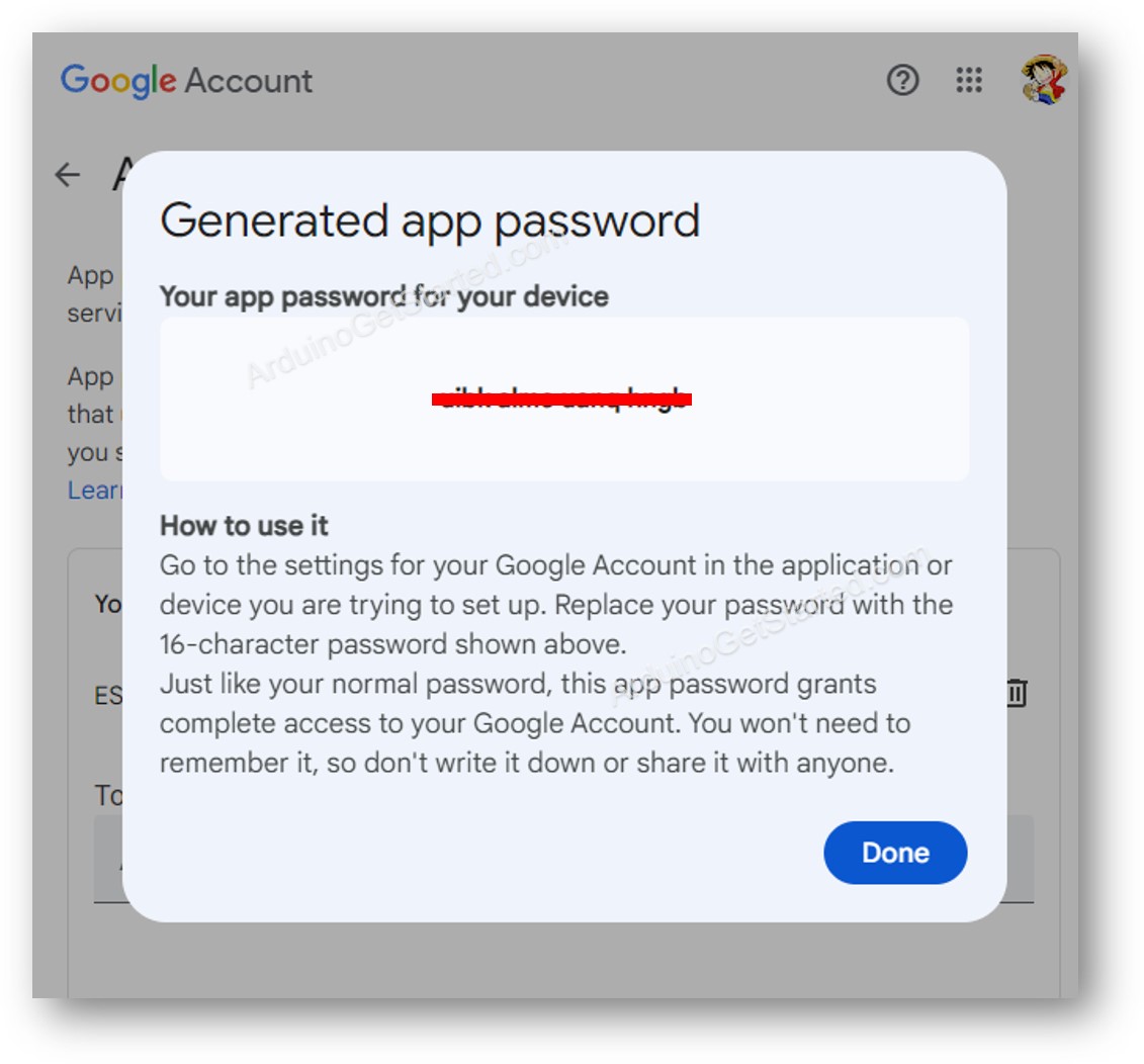Gmail App Passwords