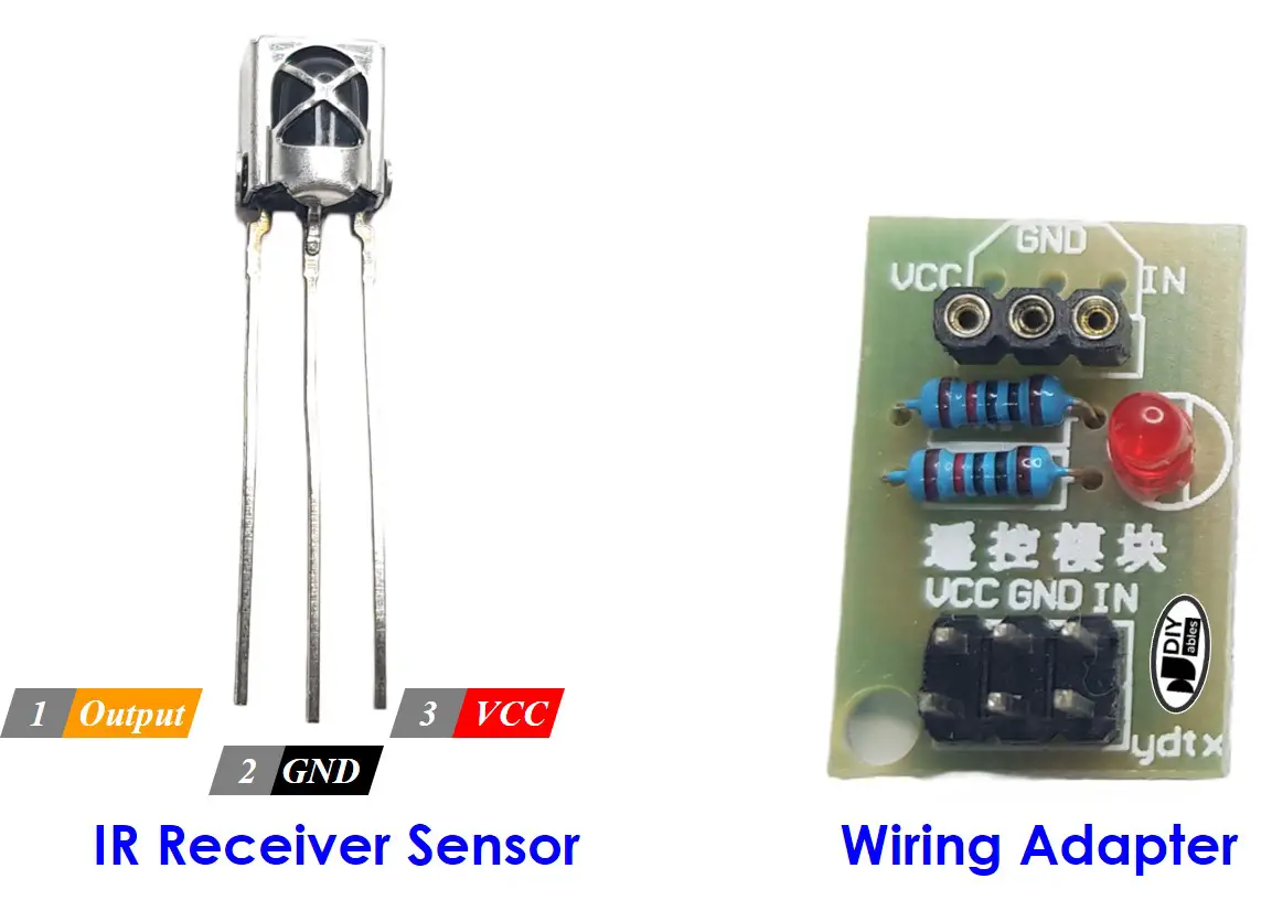 IR Receiver sensor adapter
