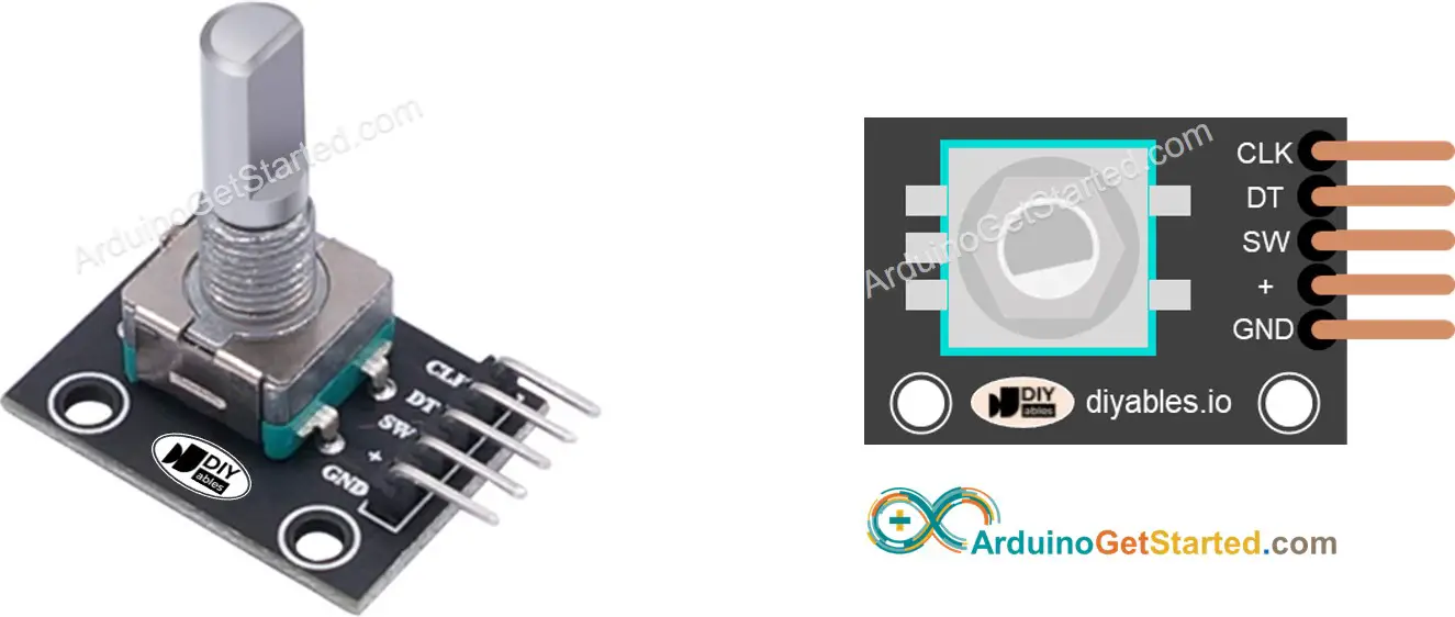 rotary encoder pinout